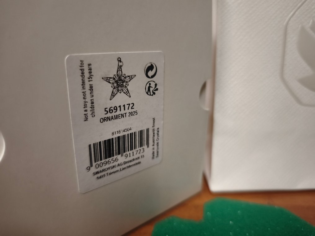 Swarovski - Χριστουγεννιάτικες διακοσμήσεις Swarovski - Κρύσταλλο - Χριστουγεννιάτικη χιονονιφάδα #3.2