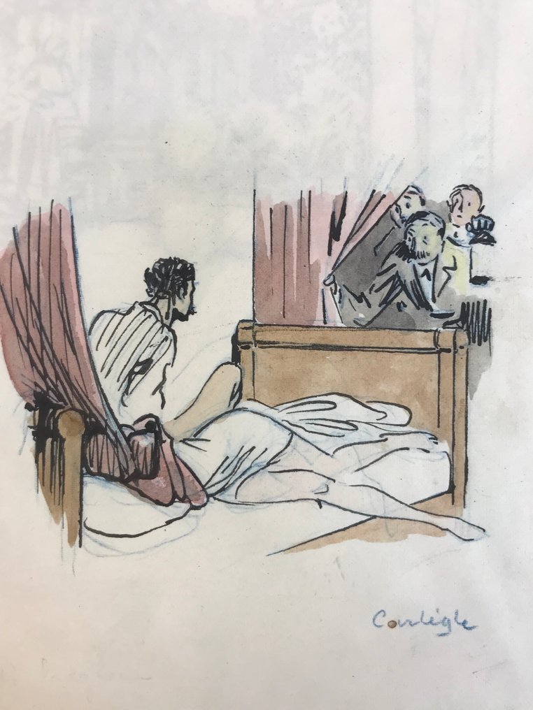 Raymond Escholier / Carlègle - Cantegril [1/10 sur Japon avec trois dessins originaux et une suite] - 1931 #1.0