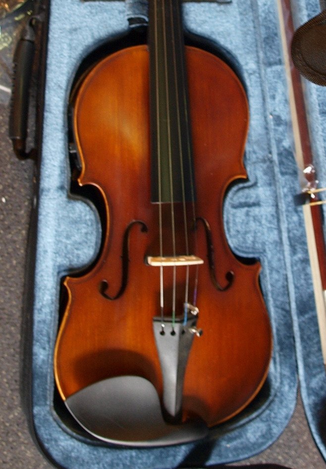 Cherrystone - electro-akoestische viool 4/4, compleet - - Violin #1.0