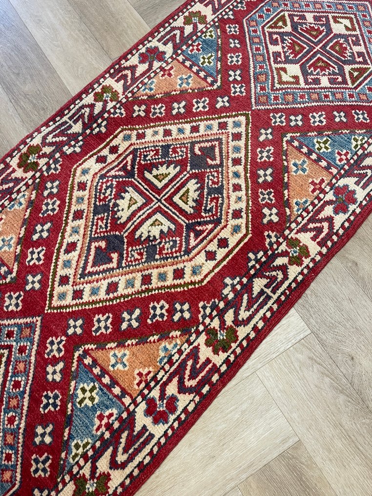 Afghan Shirwan rug - unused - hand-knotted - wool - new - Carpet - 183 cm - 62 cm #2.1