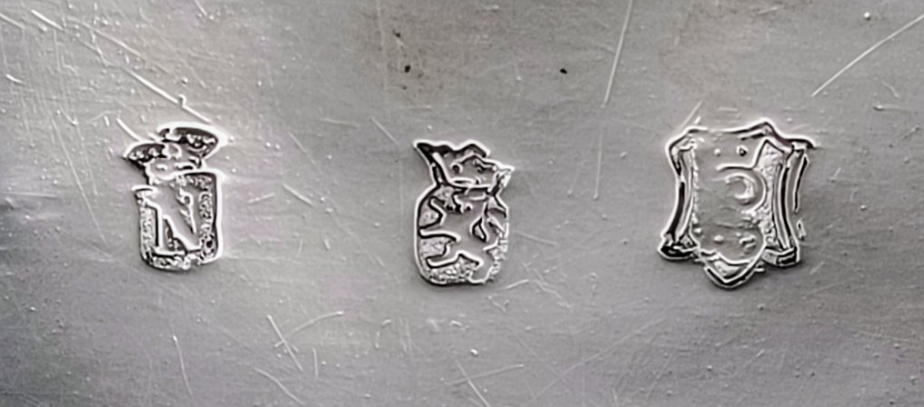 French Royal Collectable - 19th Century Heart Shaped - Cutie - .800 argint #2.1