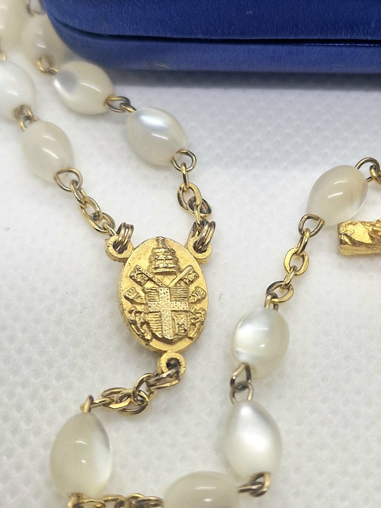  天主教念珠 - 由圣父教皇约翰保罗二世亲自授予Donato和Benedetto。 - 1980-1990 - 约翰·保罗二世  #1.0