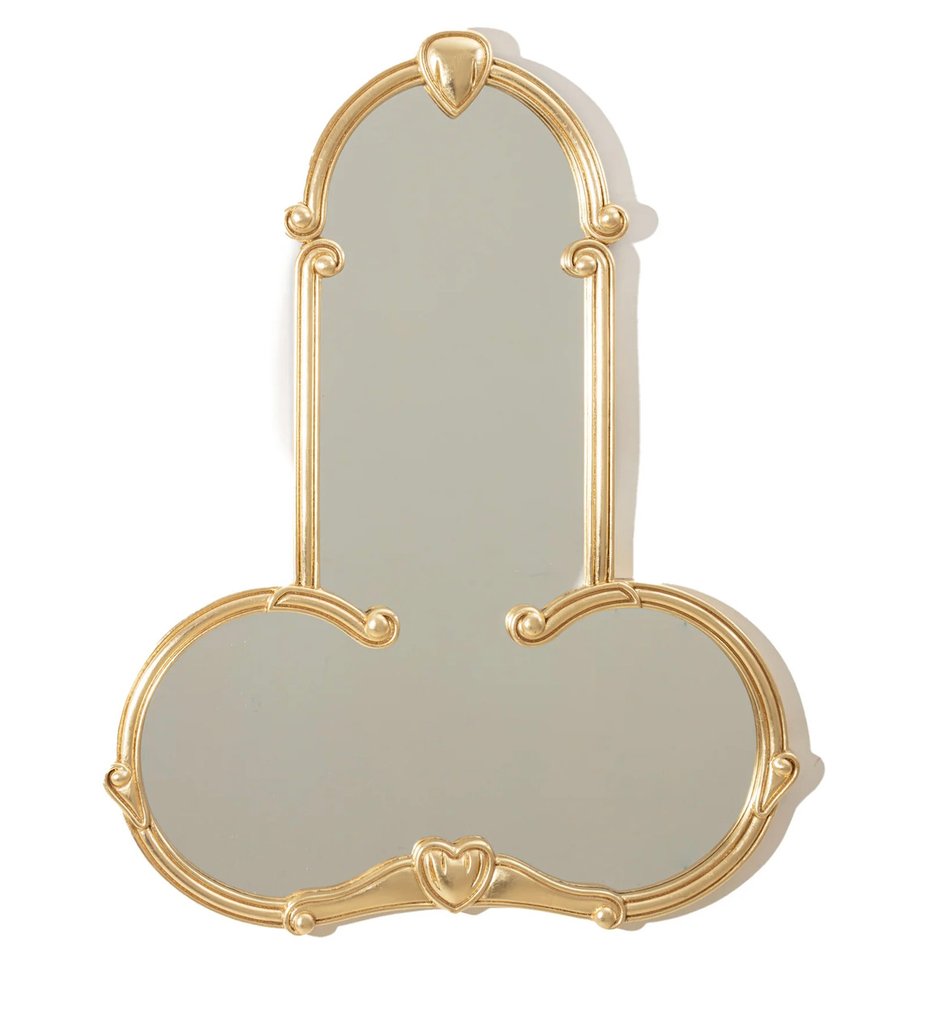 Seletti - Francesco Decio - Liberty Mirror - Man - Lustro  - Szkło, Mdf #2.1