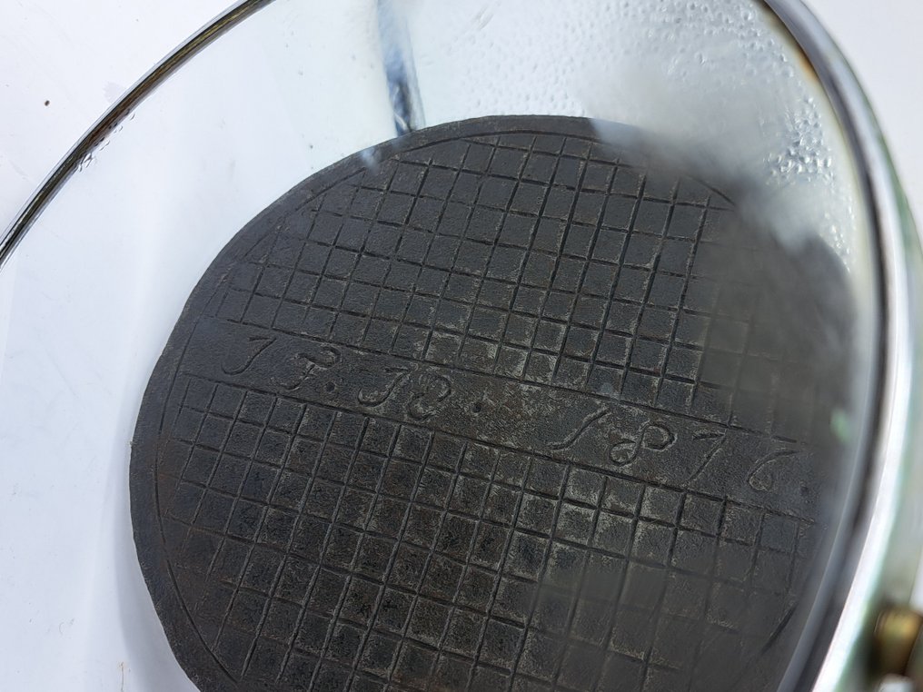 Antiek Wafelijzer - Attrezzo Antico - J.T. e J.B. Anno 1876 #1.0