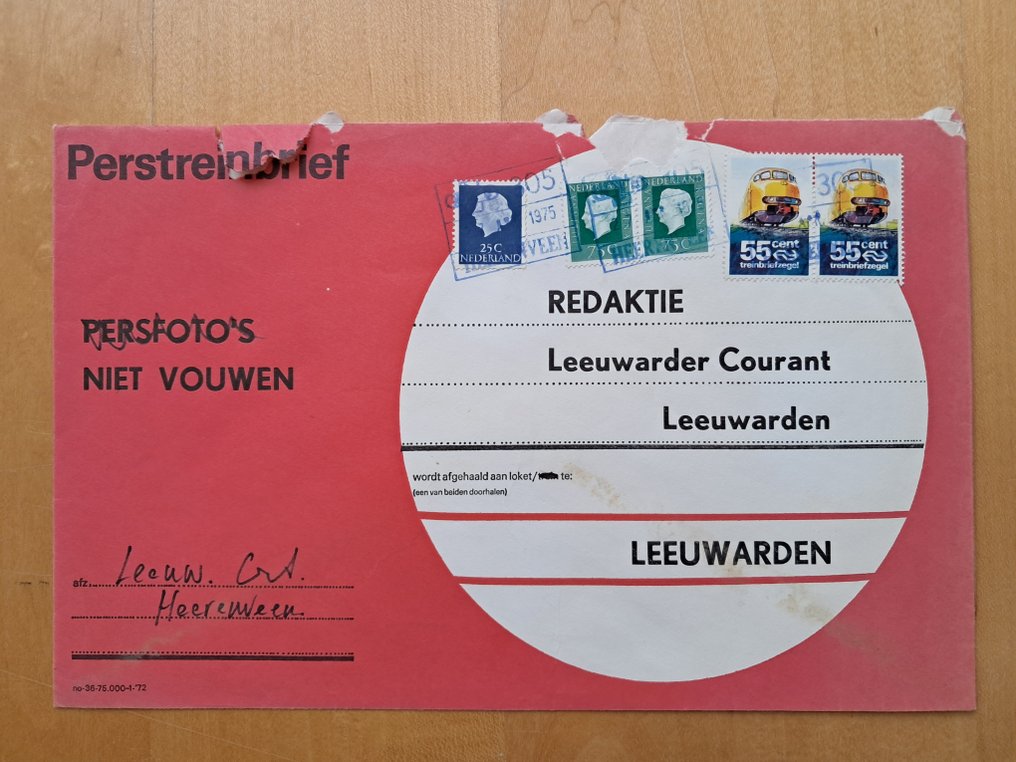 Netherlands  - Specialized collection of 60 train letters - collected by station name. #4.3