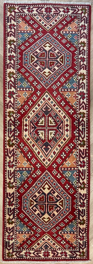 Afghan Shirwan rug - unused - hand-knotted - wool - new - Carpet - 183 cm - 62 cm #1.0