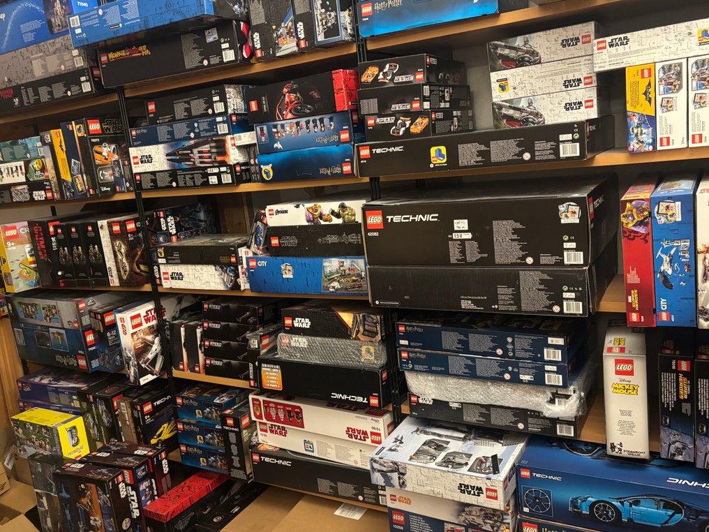 LEGO Set - Star Wars, Technic, City, Speed Champions, Marvel, Ninjago - MEGA LOT!! 1487 sets (about 6 pallets) SEALED. NEW #1.0