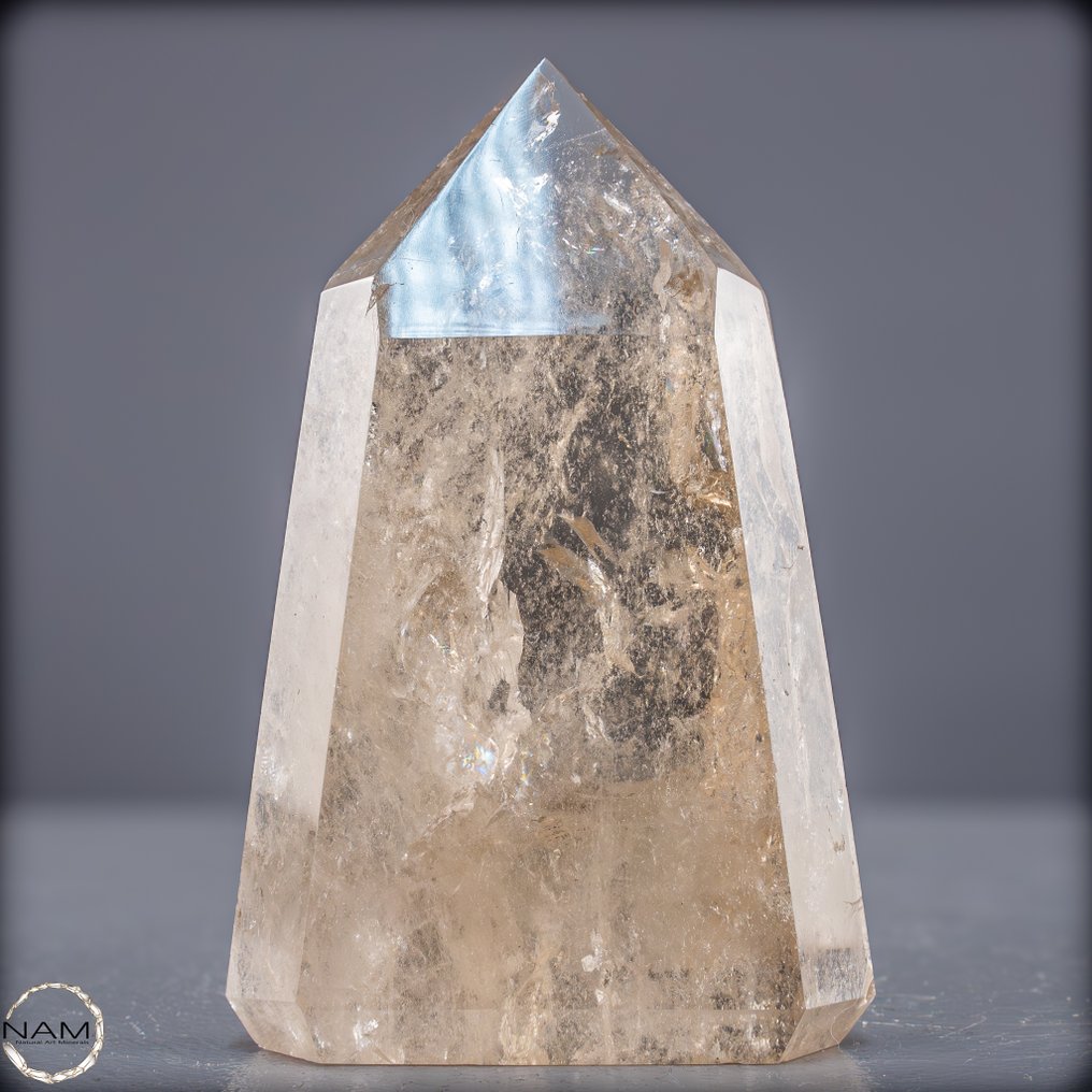 天然 AAA+++ 透明烟水晶 Crystal-Obelisk- 412.99 g #2.1