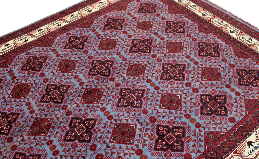 Tæppe - 291 cm - 200 cm - Eksklusiv Afghan Neu #4.3