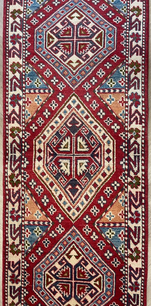 Afghan Shirwan rug - unused - hand-knotted - wool - new - Carpet - 183 cm - 62 cm #1.0