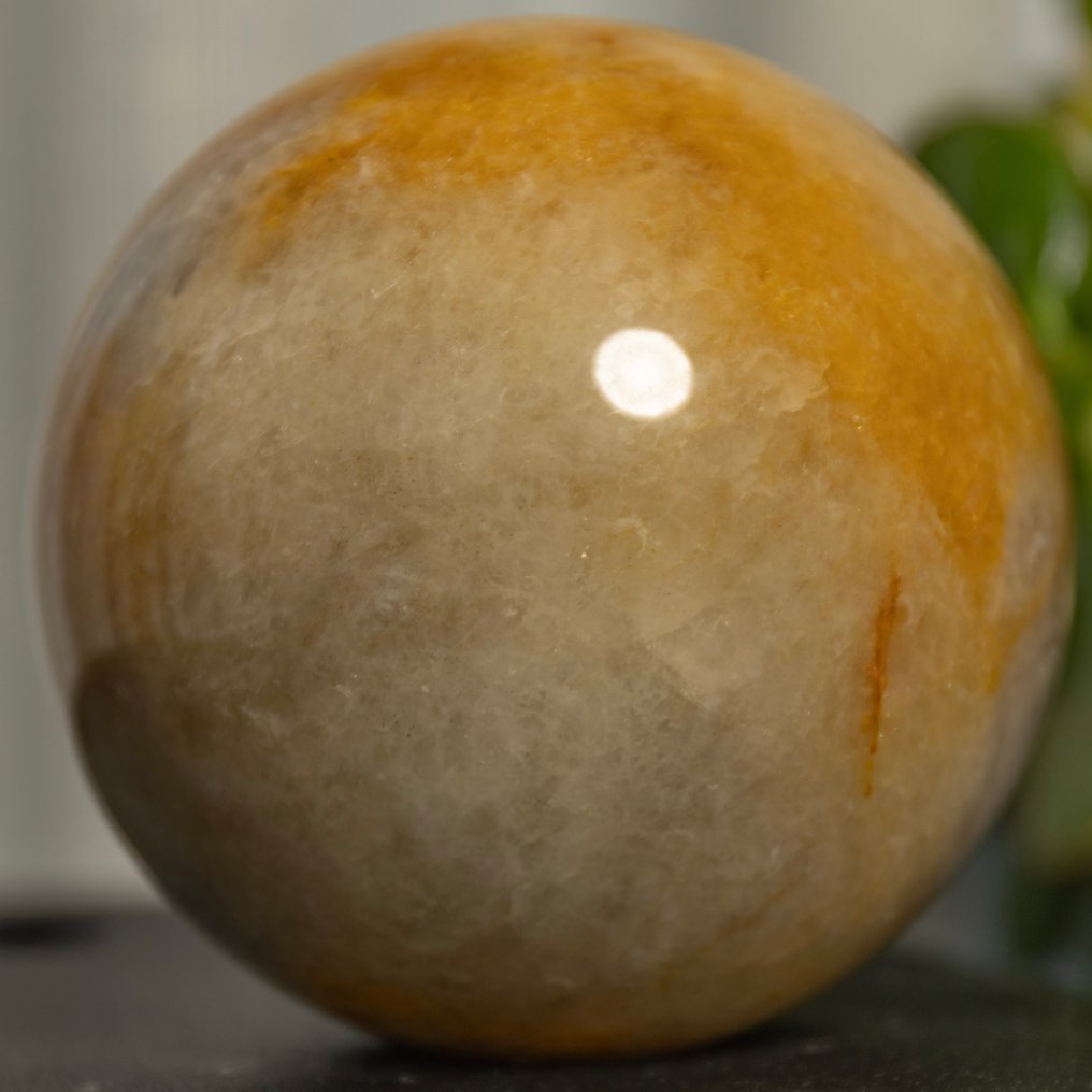 Fine Golden Healer sphere Crystal - Height: 11.11 cm - Width: 11.11 cm- 1840 g #4.3