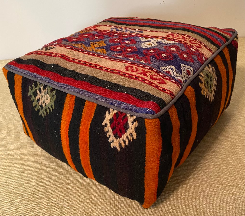 Kelim Poef - Κιλίμι - 48 cm - 48 cm #4.3