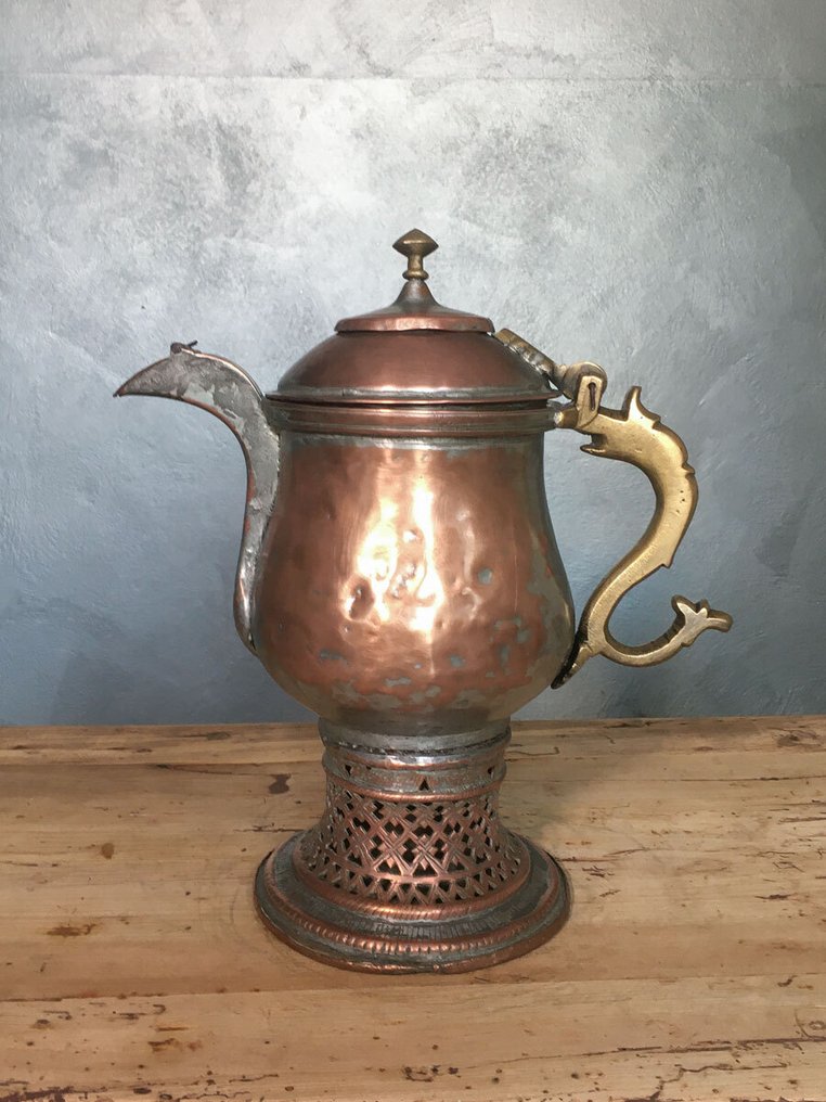 Kashmiri Samovar - Χαλκός - Κασμίρ, Ινδία - 19ος αιώνας #2.1