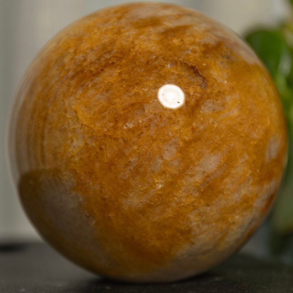 Fine Golden Healer sphere Crystal - Height: 11.11 cm - Width: 11.11 cm- 1840 g #1.0