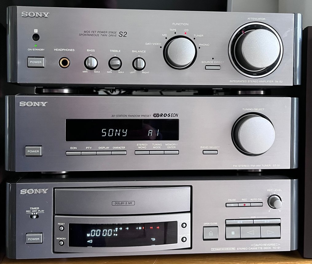 Sony, Philips - Sony TA-S2 / ST-S1 / TC-S1 Hi-fi set - Multiple models #4.3
