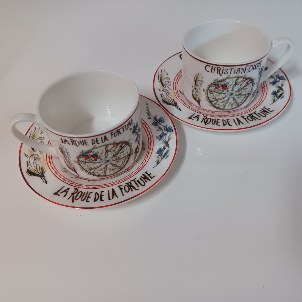 Φλιτζάνι (4) - La roue de la fortune - Πορσελάνη - Dior-Φλυτζάνια #1.0