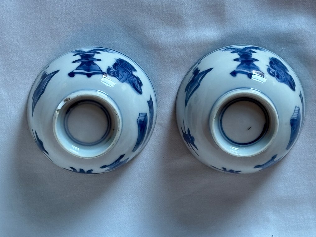 两个迷人的瓷器小杯子 - 瓷器 - 中國 - 清朝（滿族中國）（1692-1911） #2.1