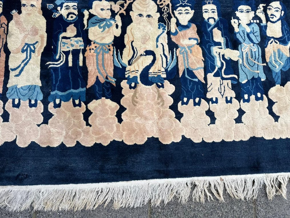 Tapis - 185 cm - 125 cm - Les huit immortels chinois #4.3