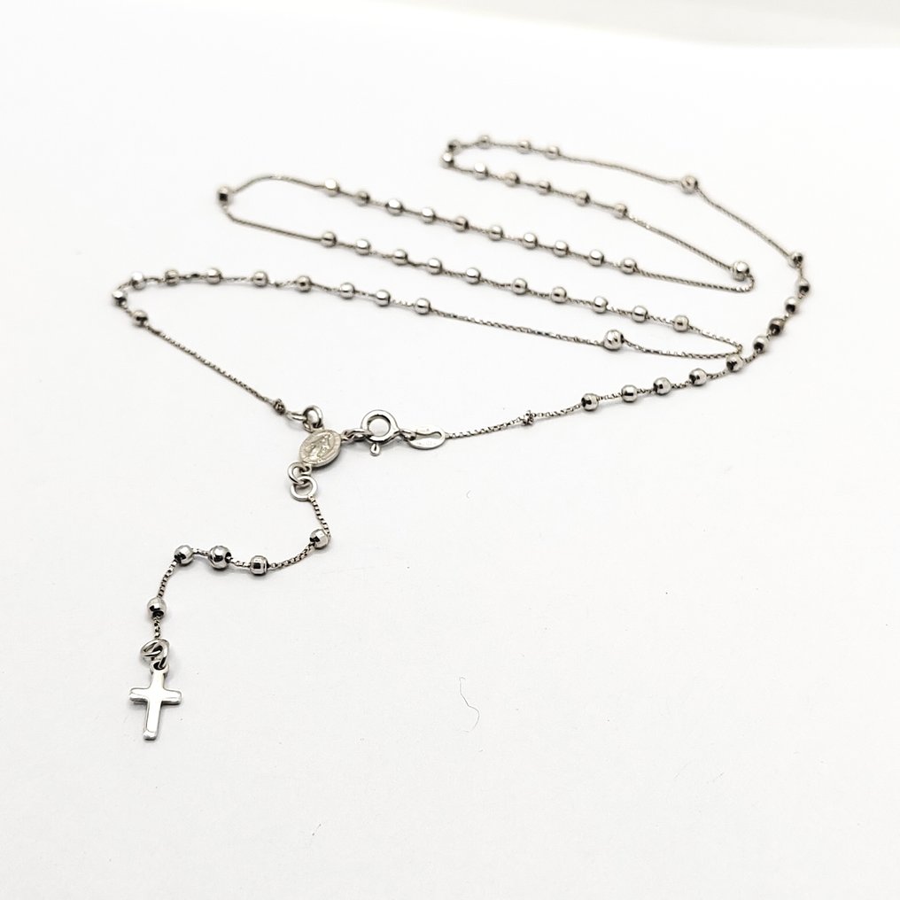 Halskette - 18 kt Weißgold #1.0