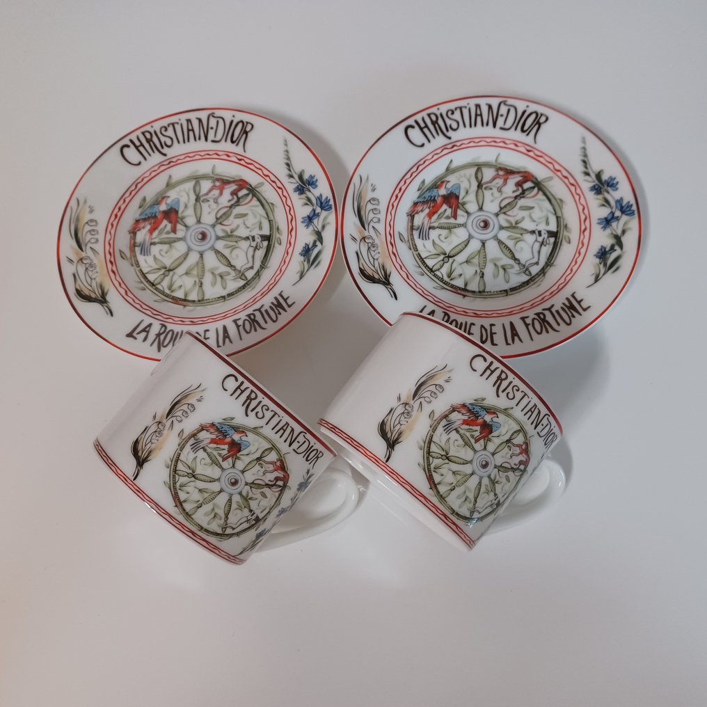 Φλιτζάνι (4) - La roue de la fortune - Πορσελάνη - Dior-Φλυτζάνια #1.0