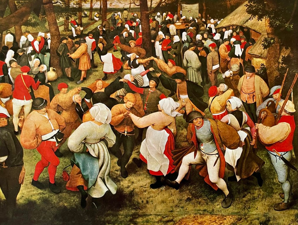 Pieter Brueghel - New York Graphic Society Ltd. - The Wedding Dance #2.1