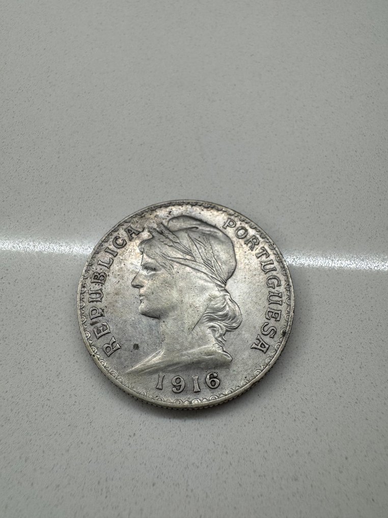 Portugal. Republic. 1 Escudo 1916 (No Reserve Price) #1.0