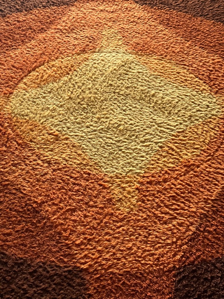 Louis De Poortere - Χαλί - 190 cm - 190 cm - Βίντατζ χαλί 1970 #4.3