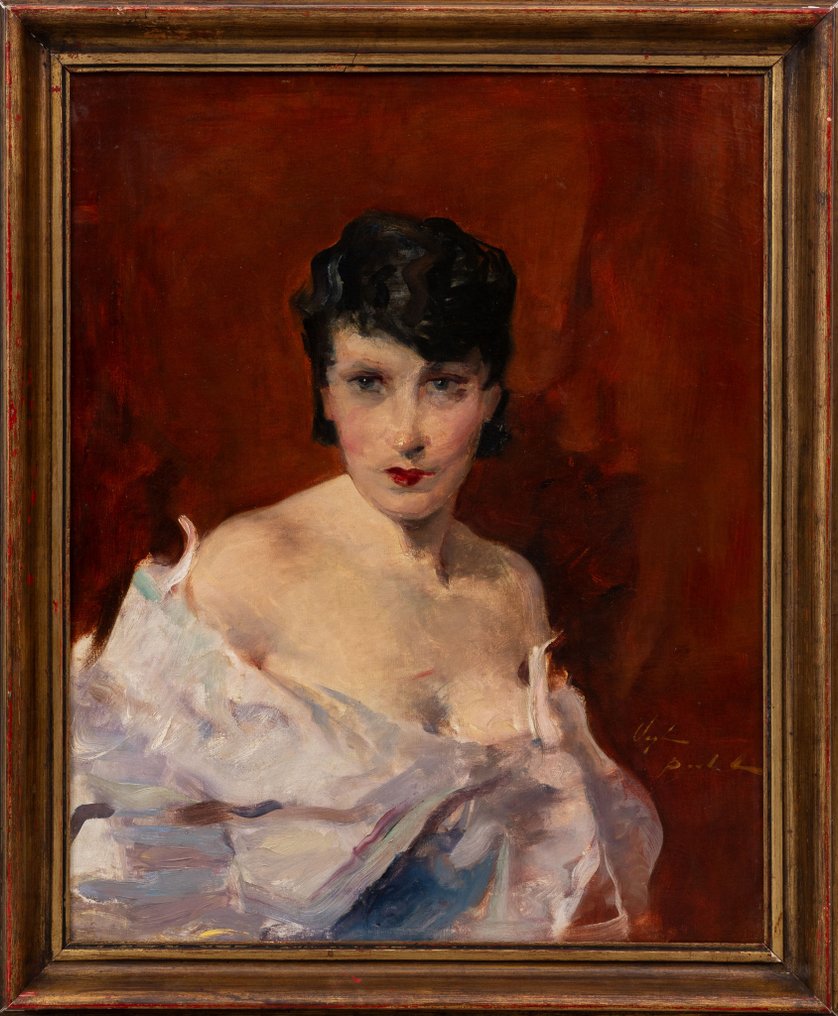 Bertalan Vigh (1890-1946) - Gaze of the Belle Époque #3.2