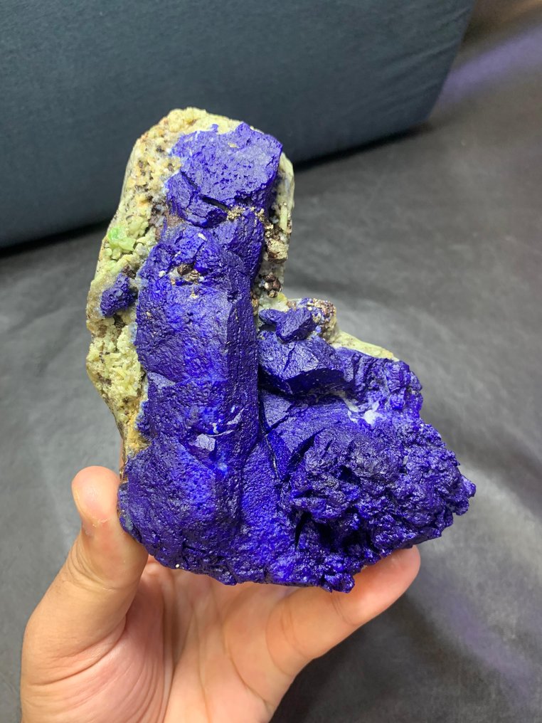 Aesthetic Rich Blue Lazurite Crystals With Pyrite Combine Specimen Specimen - Height: 13.2 cm - Width: 9.6 cm- 772 g - (1) #2.1