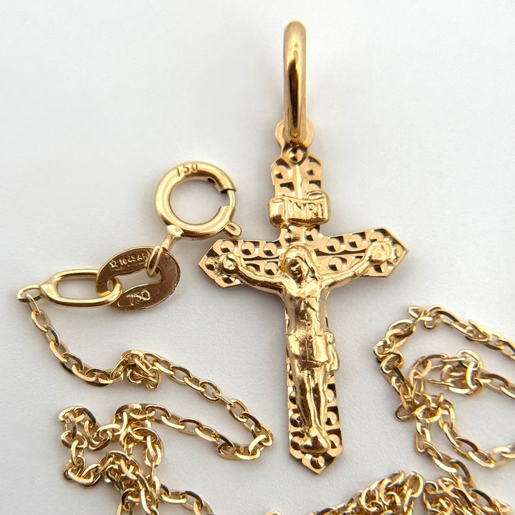 χωρίς τιμή ασφαλείας - Vieri - Κολιέ - 1.8 g - 18 καράτια Κίτρινο χρυσό #2.1