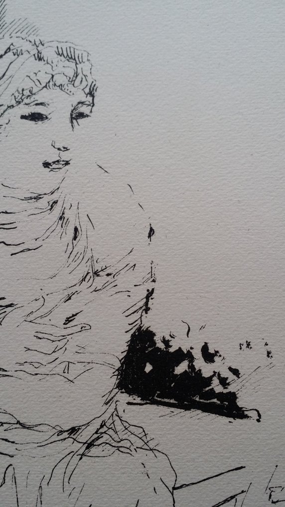 Pierre Bonnard (1867-1947) - Saint Monica, lithograph on numbered Archés. / Paris, 1930 #3.2