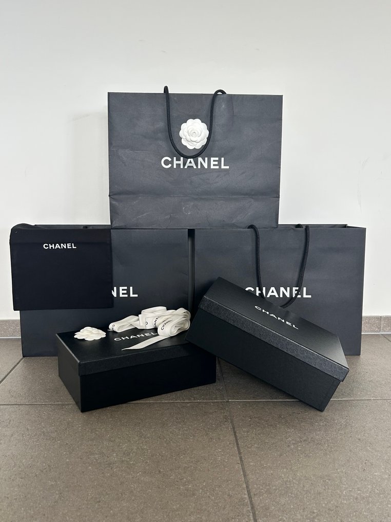 Chanel - Box (11) - Authentic Hermès Cardboard Boxes Various Sizes and Paper Bags - Cardboard - Chanel Hardboxes #4.3