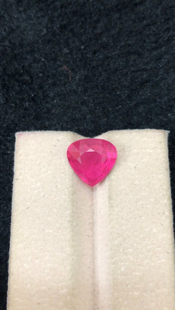 Zonder minimumprijs - 1 pcs Roze Toermalijn - 3.39 ct - nternational Colored Gemstone Association (ICA GemLab) #1.0