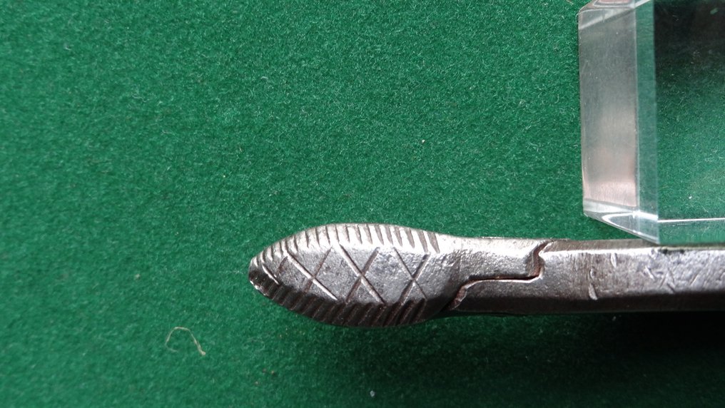 Ιατρικό όργανο - Σφυρήλατος σίδηρος - Παλιό εργαλείο οδοντιάτρου. #1.0