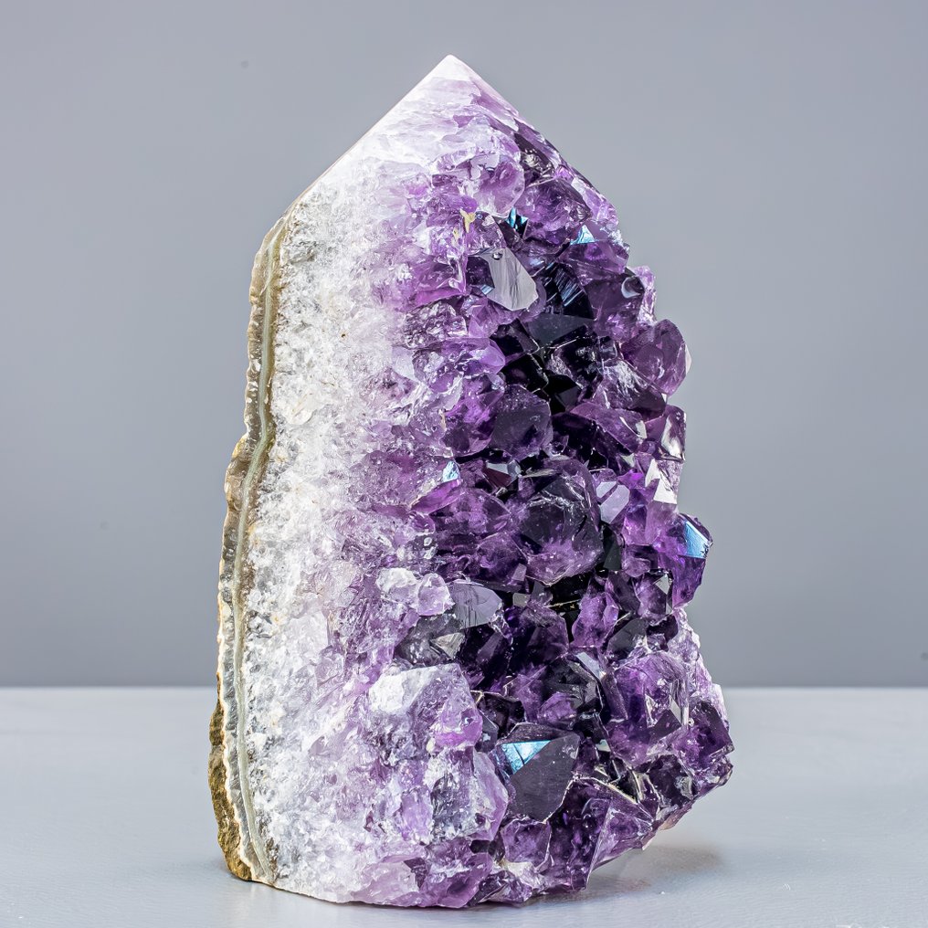 紫水晶方尖碑——在明亮的紫色中展现强烈的优雅 方尖碑- 973.66 g #3.2