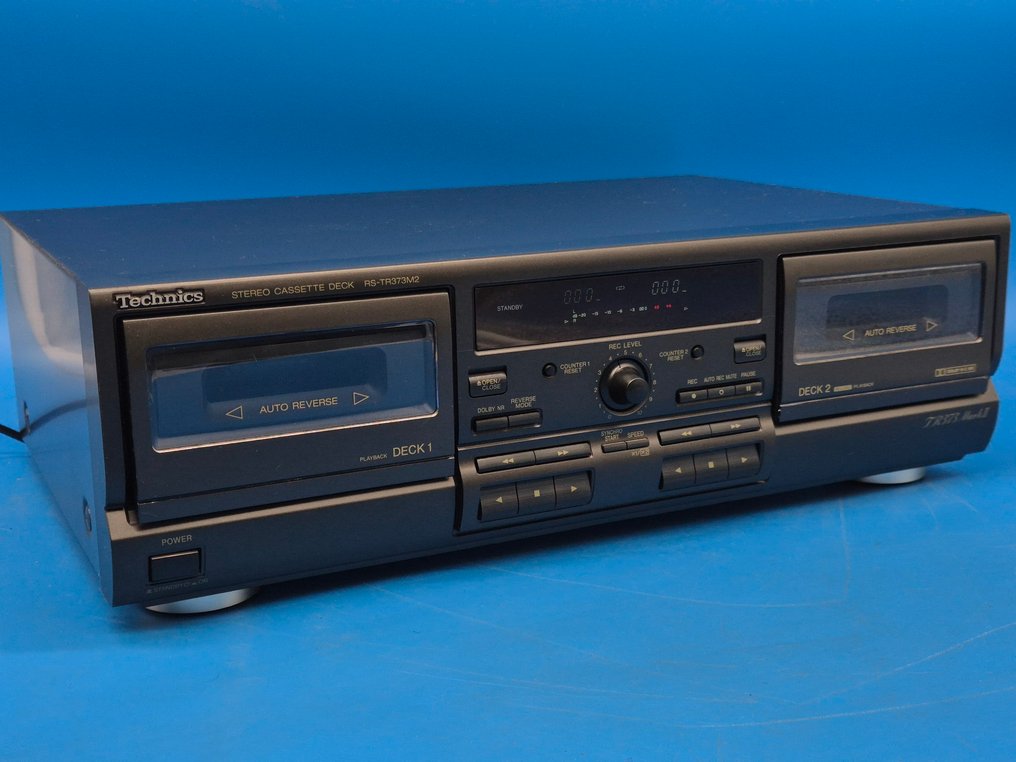 Technics - RS-TR373M2 – Twin Deck mit Auto Reverse, Made in Japan Audio-cassette deck #1.0