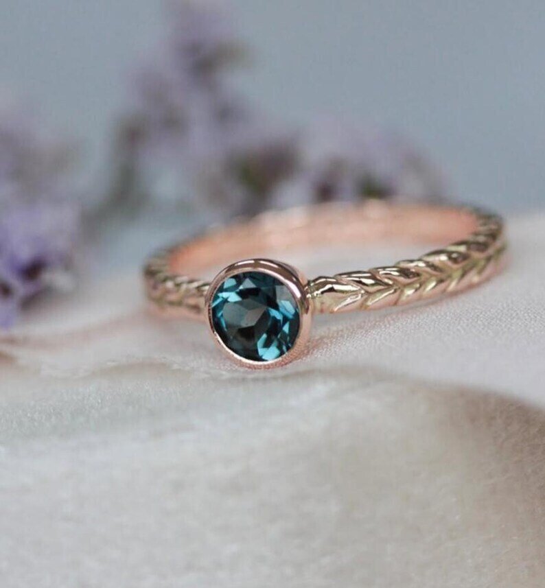 Zonder Minimumprijs - Verlovingsring Zilver - 1.20ct. tw. Topaas - Natuurlijke Topaas Ring #3.2