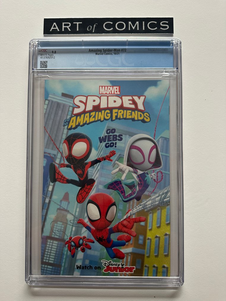 The Amazing Spider-Man (Vol. 5) #72 - CGC 9.8 - 1 Graded comic - First edition - 2021 #1.0