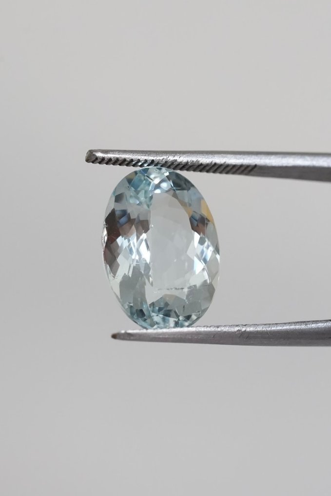 1 pcs  蓝色 海蓝宝石  - 4.78 ct - 西班牙宝石学院（IGE） #3.2