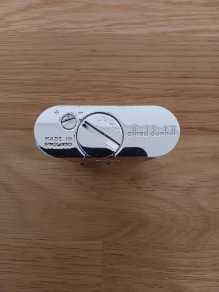 Dunhill - Turbo - Lighter - Stål (rustfrit), Træ #3.2