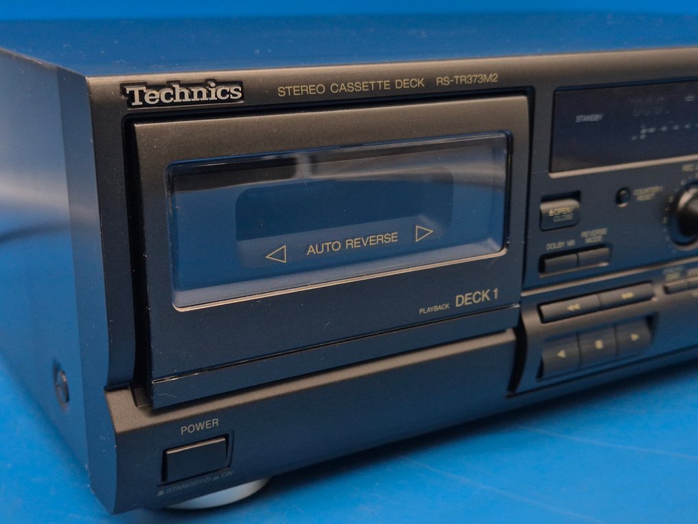 Technics - RS-TR373M2 – Twin Deck mit Auto Reverse, Made in Japan Audio-cassette deck #1.0