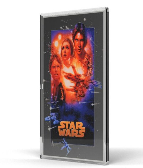 Νιούε. 2 Dollars 2025 – Star Wars: A New Hope – 1 oz Silver coin .999 – Foil – Proof – Limited Edition #3.2