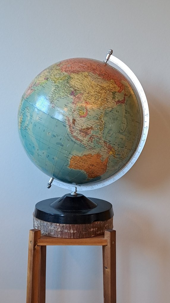 Tabletop globe - Hermann Haack - diametru 33 cm - 1970-1980 #2.1