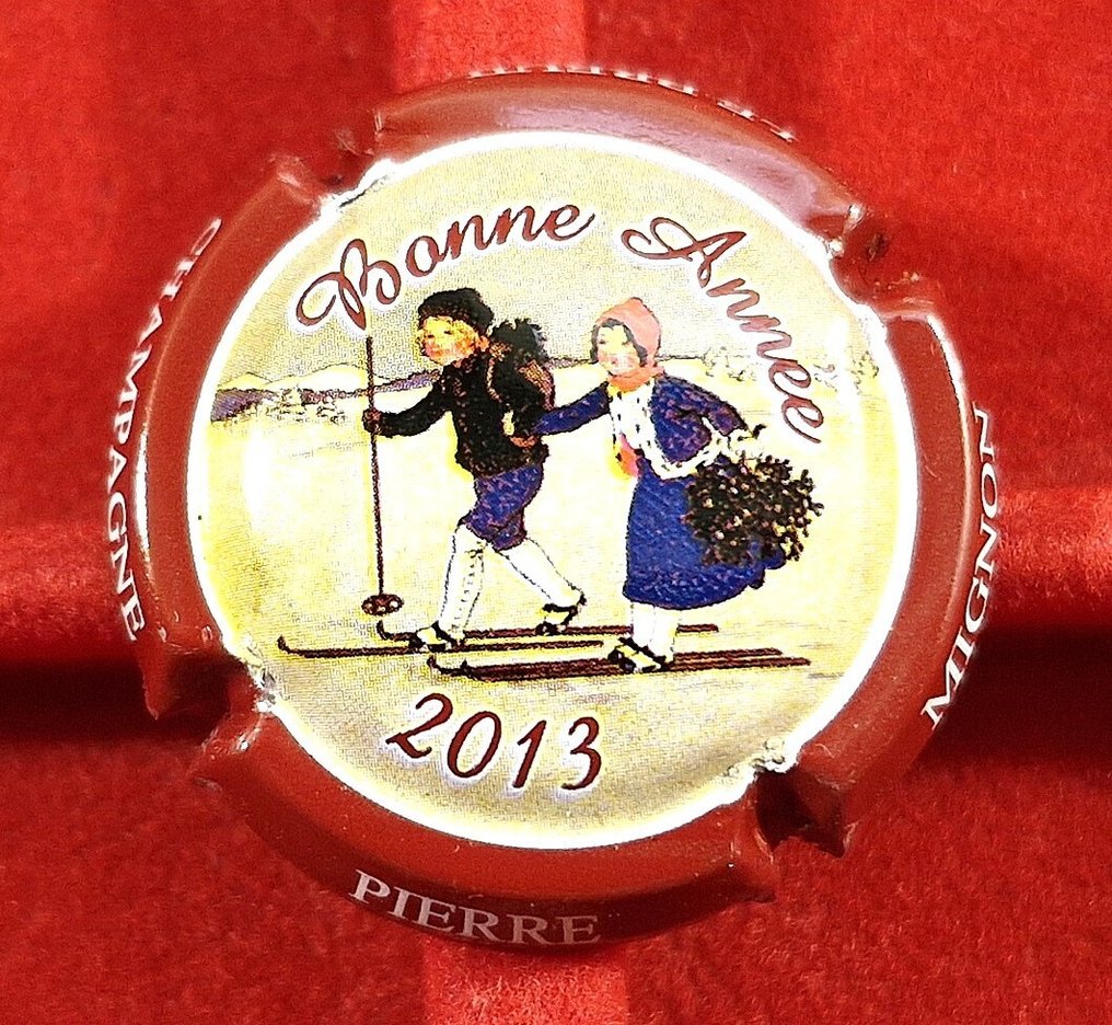 Champagne capsule collection - Set of 30 MIGNON Pierre capsules #2.1