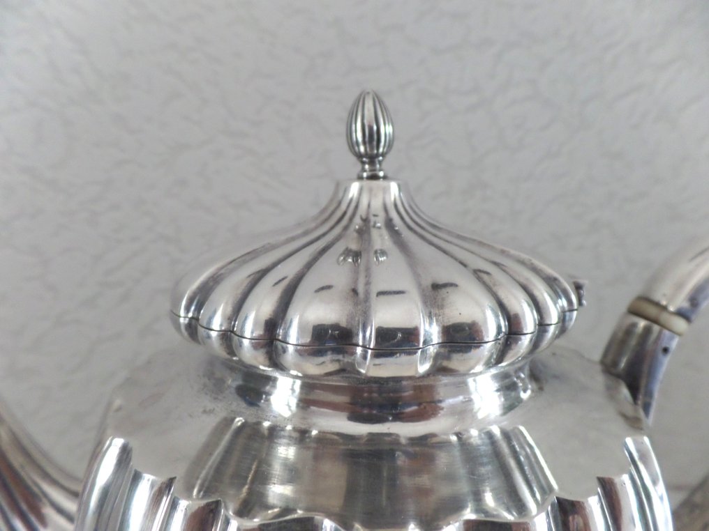 Zilverfabriek Voorschoten nv - Caffettiera - .833 argento - 750 grammi #4.3