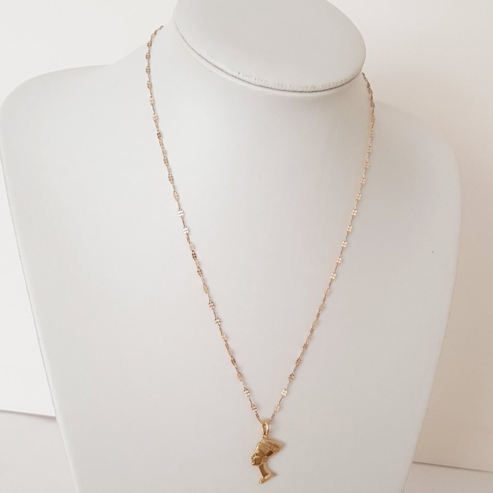 Collier avec pendentif - 14 carats Or jaune #1.0