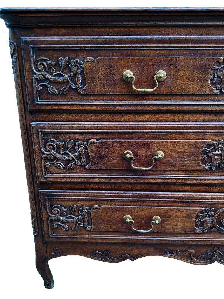 Cómoda - Liegeoise Vers 1780 - Carvalho #1.0
