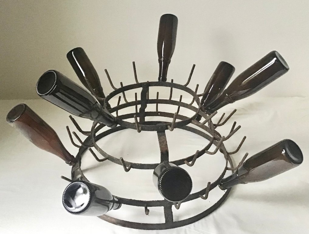 Μπουκάλι - Παλιό ράφι για ρούχα από σίδερο. #3.2