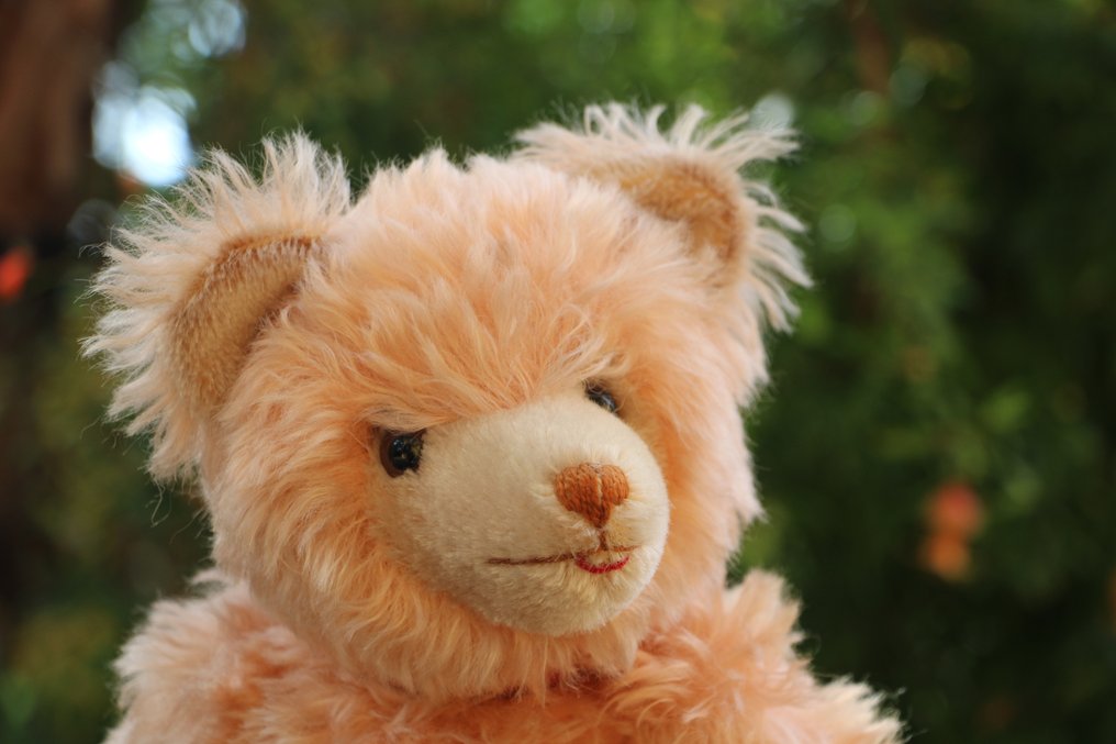 Educa: Teddybeer replica, oranje ,ohair. - Teddybjørn - 1990–2000 - Tyskland #4.3