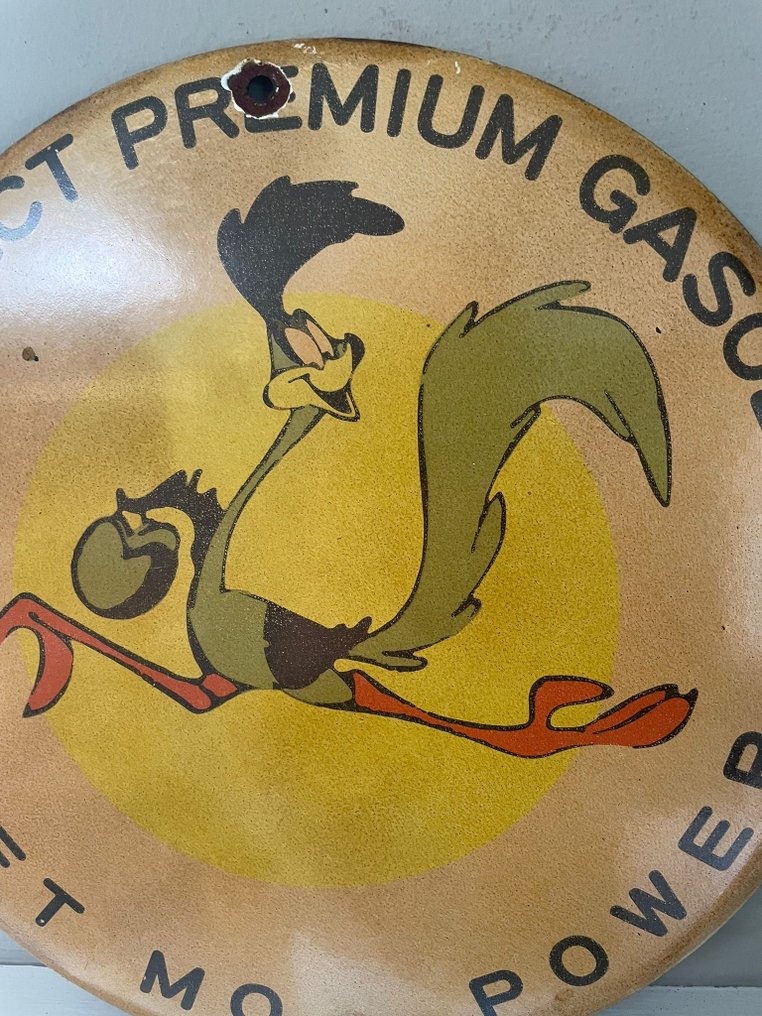 Plymouth Roadrunner - 高影响汽油 - 珐琅标志 - 搪瓷 #3.2